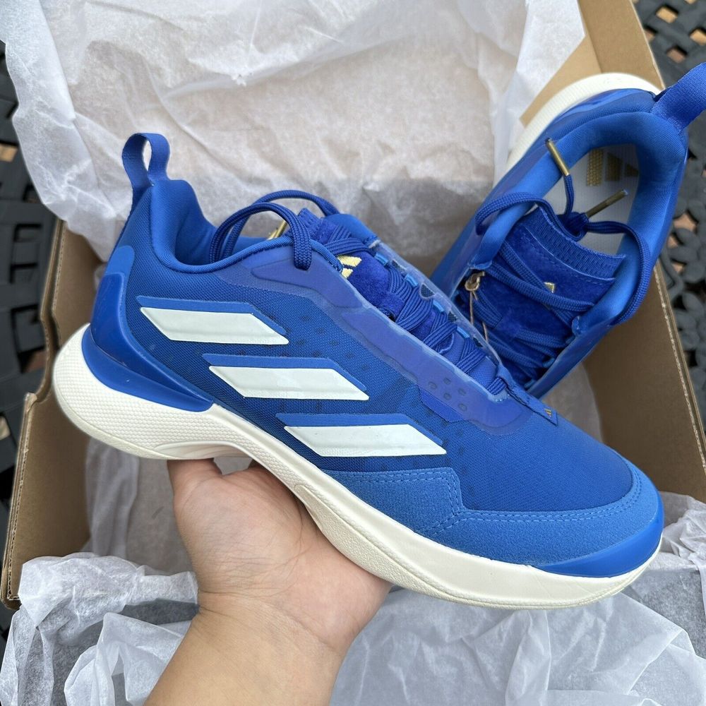 Adidas Avacourt Royal Blue Cloud White Women's Tennis Shoes ID2080